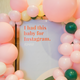 A photo wall for media brand romper at Mom 2.0, a blogging conference